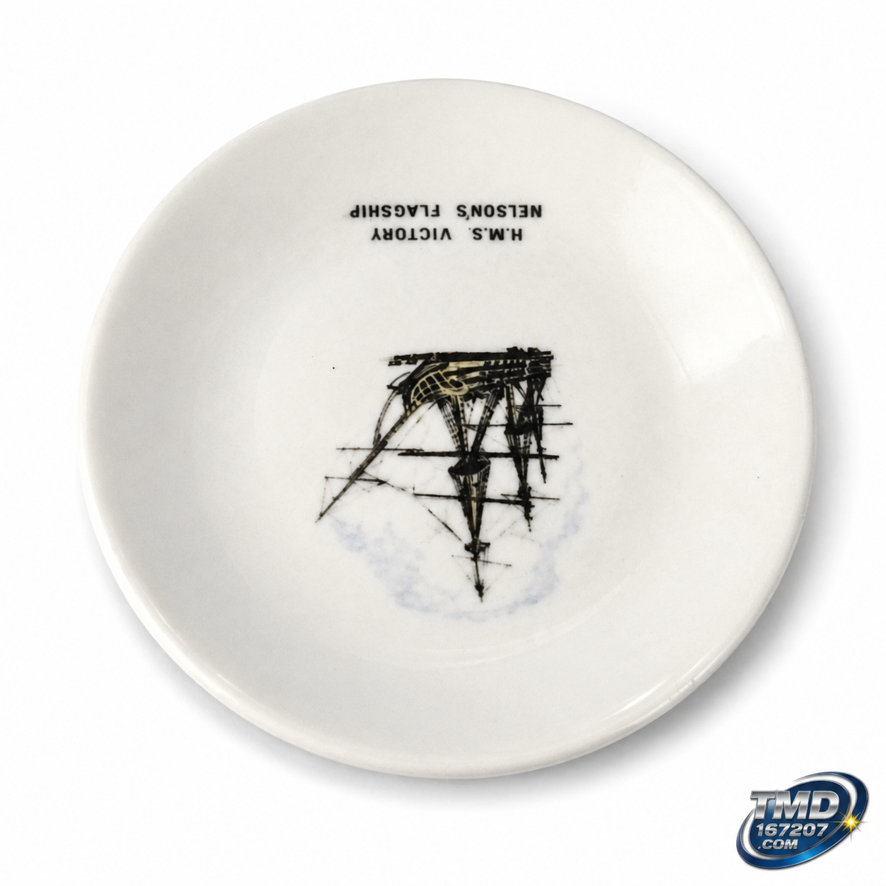Finsbury Miniature Collector Plate HMS Victory Nelson’s Flagship