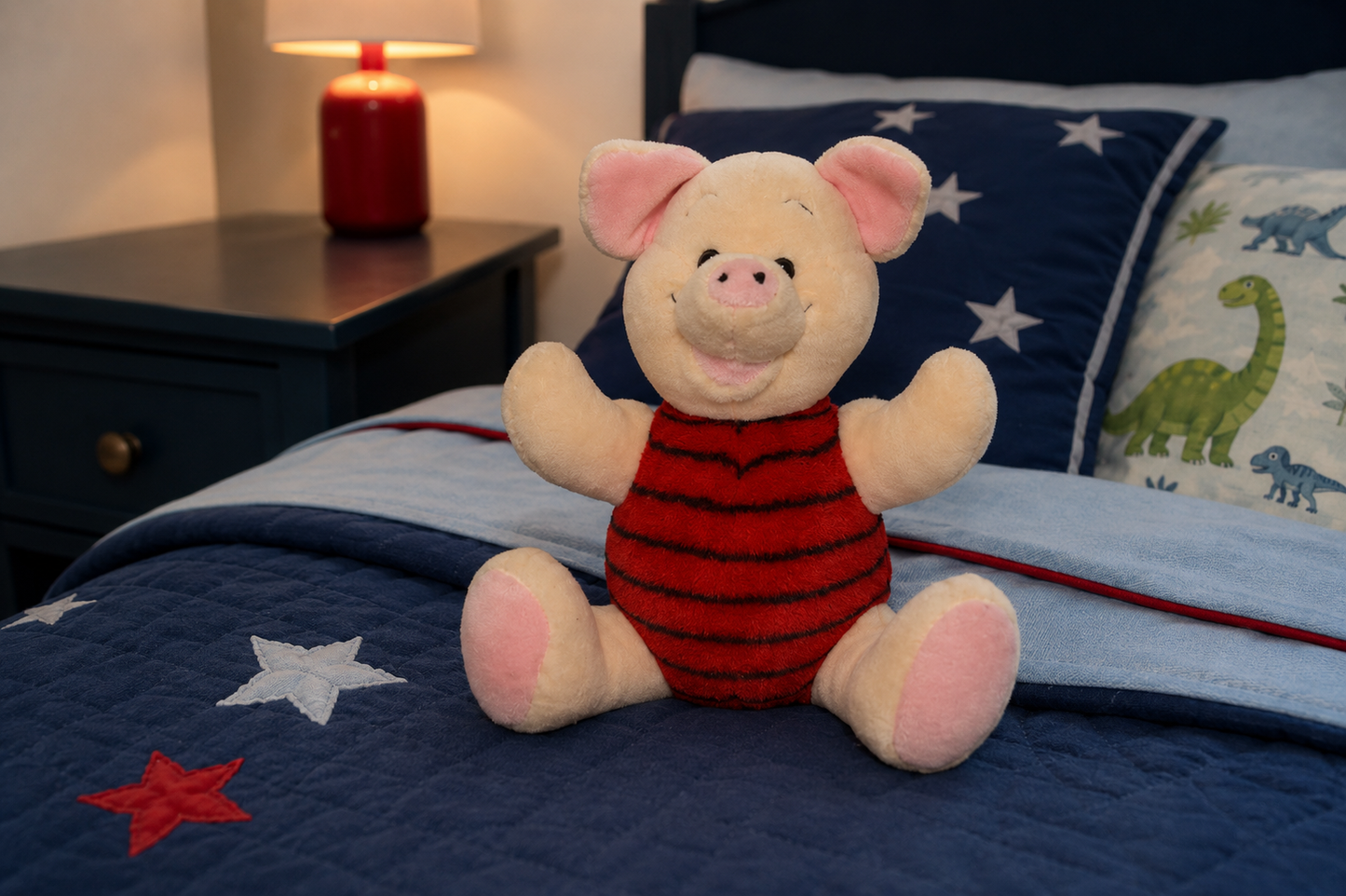 MICKEY MOUSE AND PIGLET SOFT TOYS