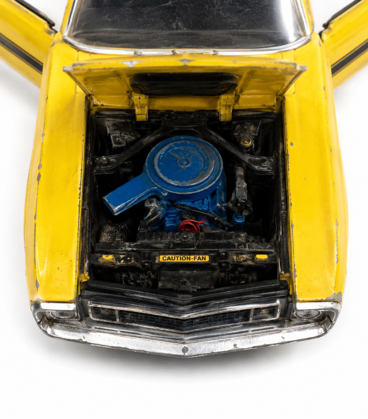 ERTL American Muscle 1969 Shelby GT500 Yellow 1:18 Scale Diecast