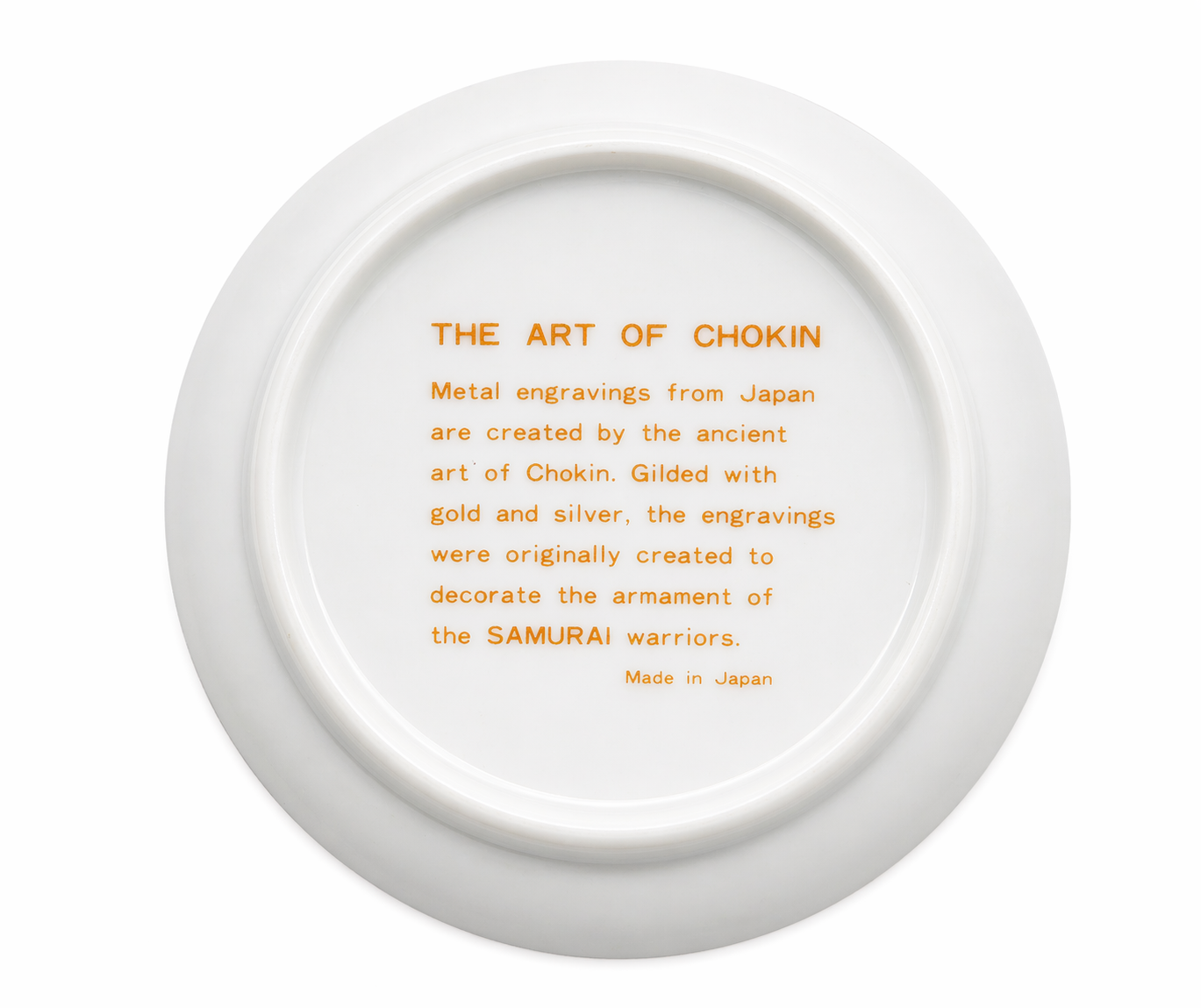 Chokin Plate – Temple & Mountain Scene | 24KT Gold Gilded | Japanese Decorative Collectible