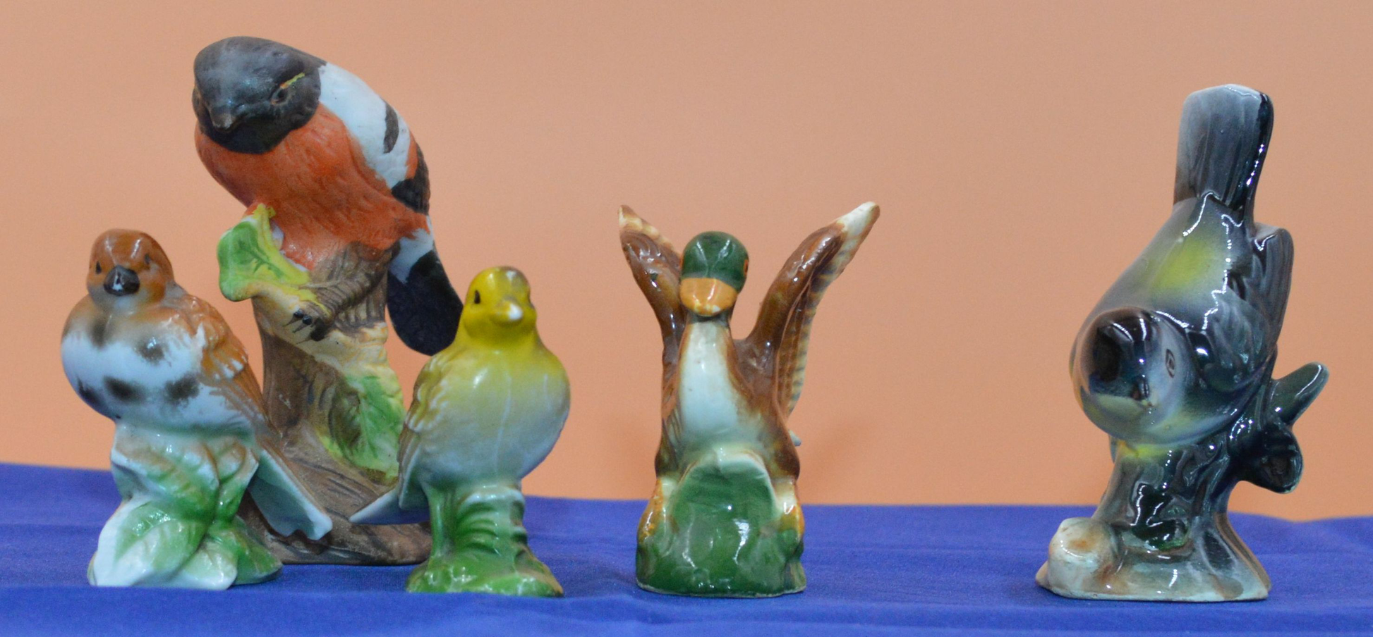 Five Bird Figurines – Various Species - TMD167207
