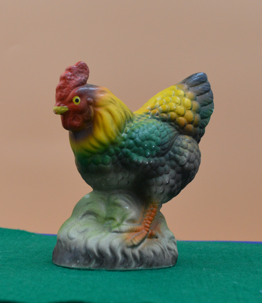 Colourful Chicken Figurine - TMD167207