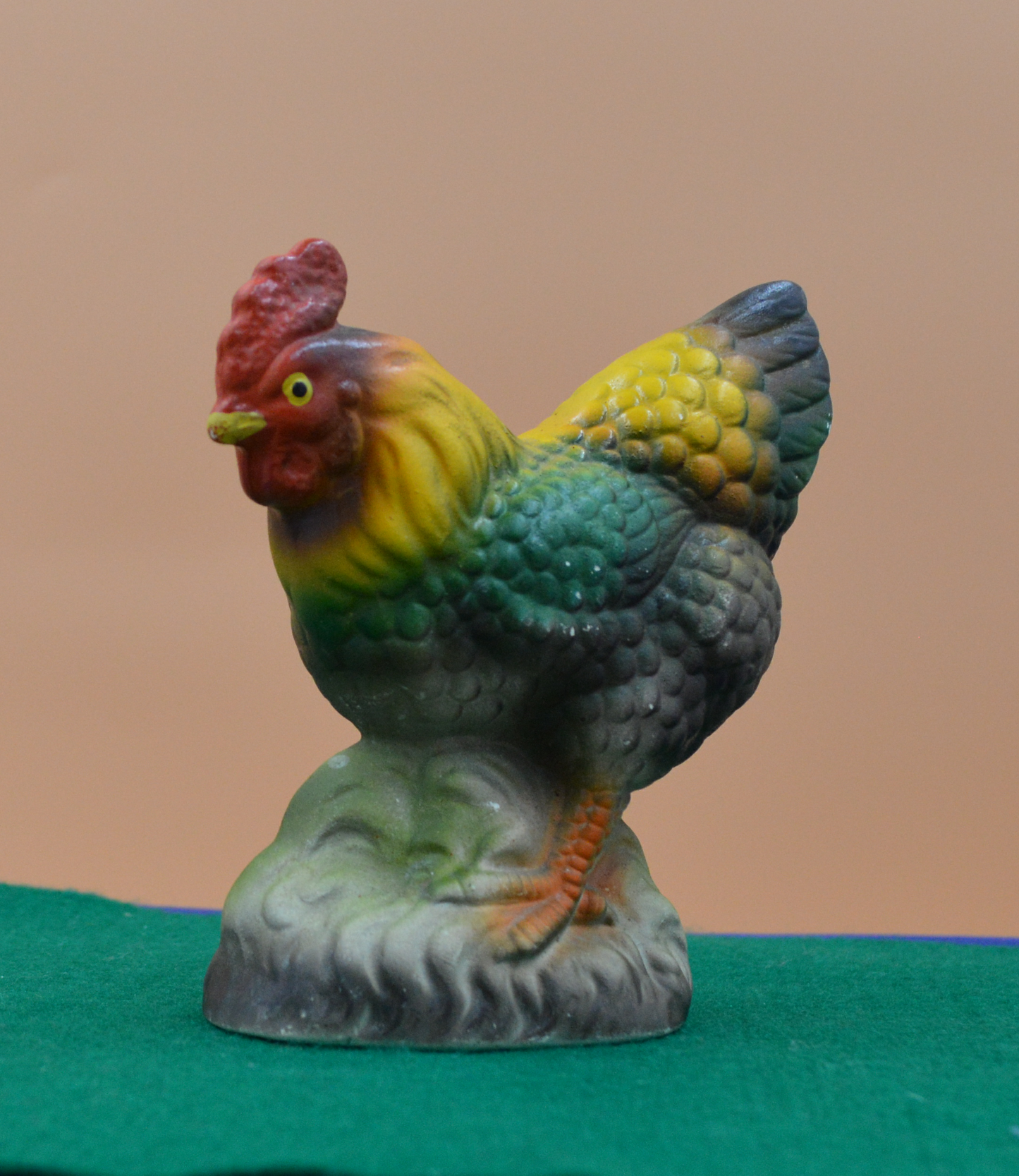 Colourful Chicken Figurine