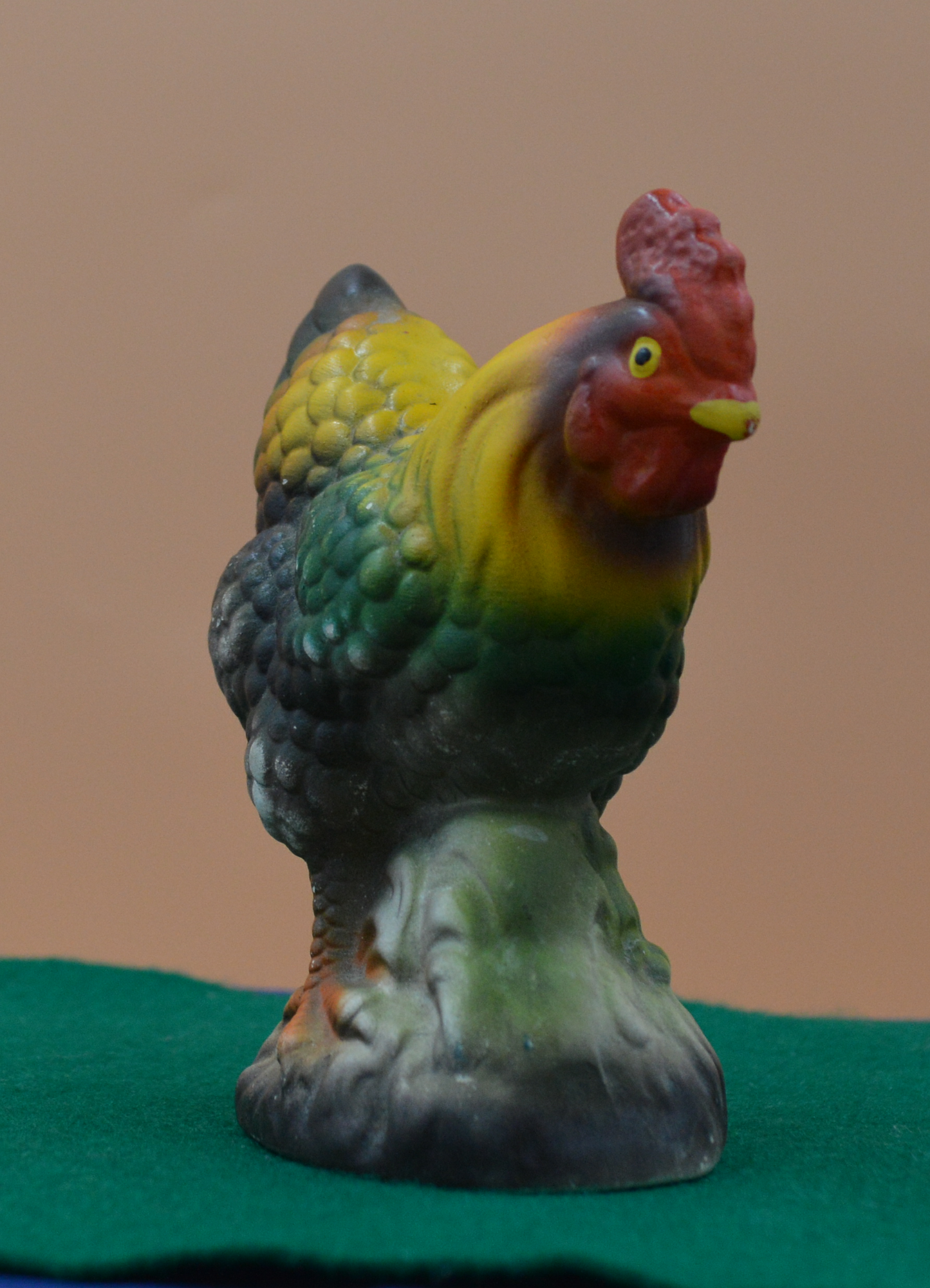 Colourful Chicken Figurine