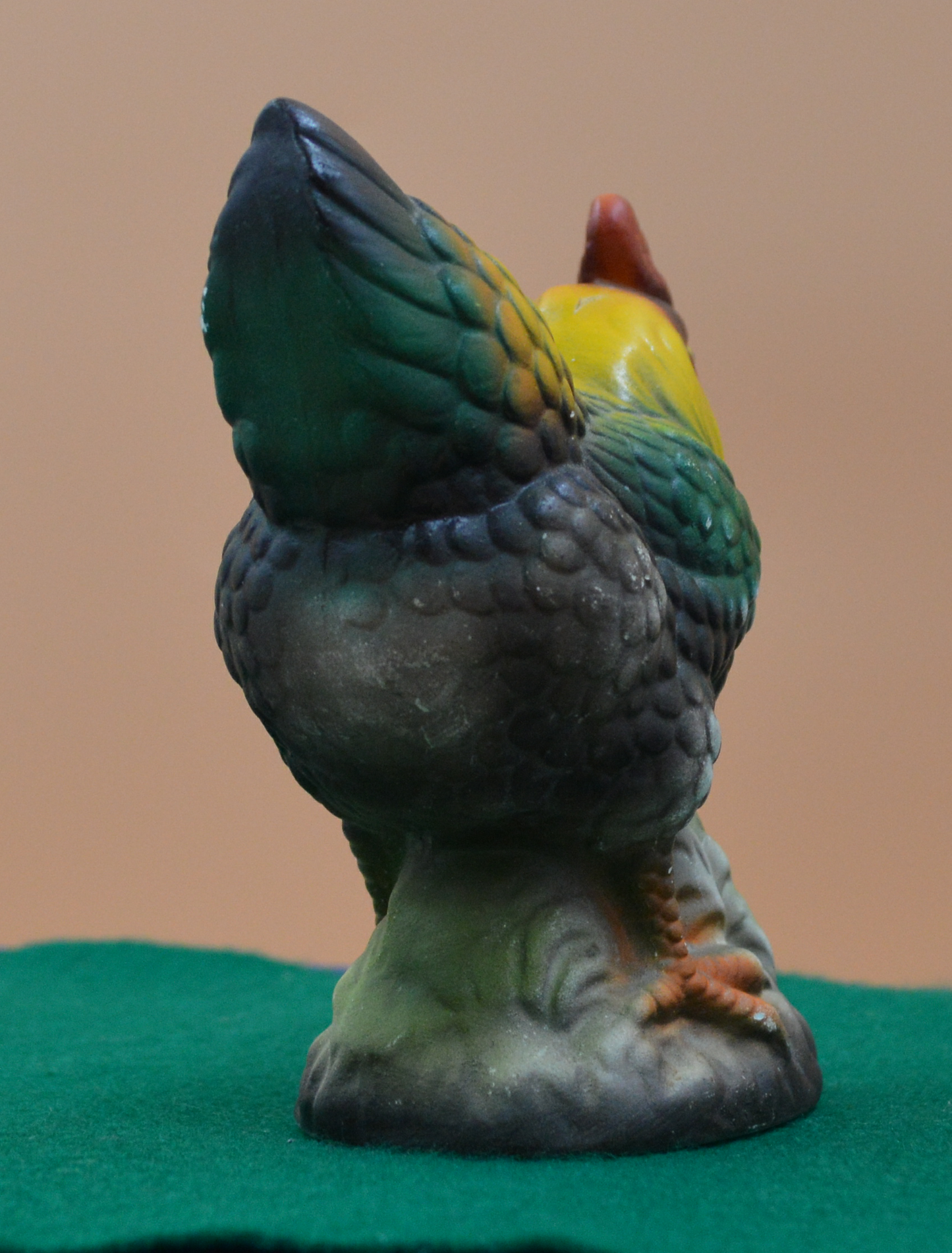 Colourful Chicken Figurine