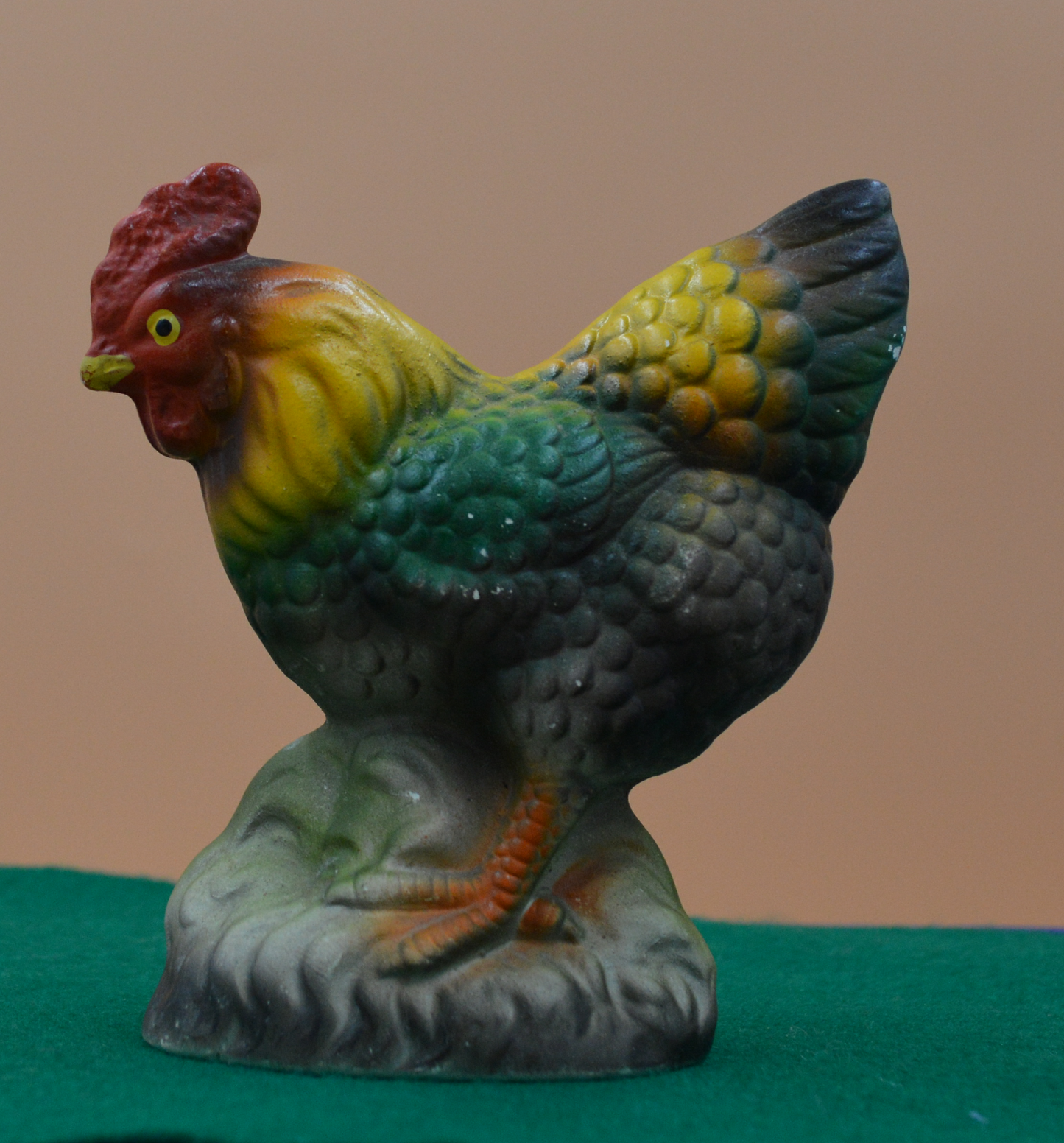 Colourful Chicken Figurine