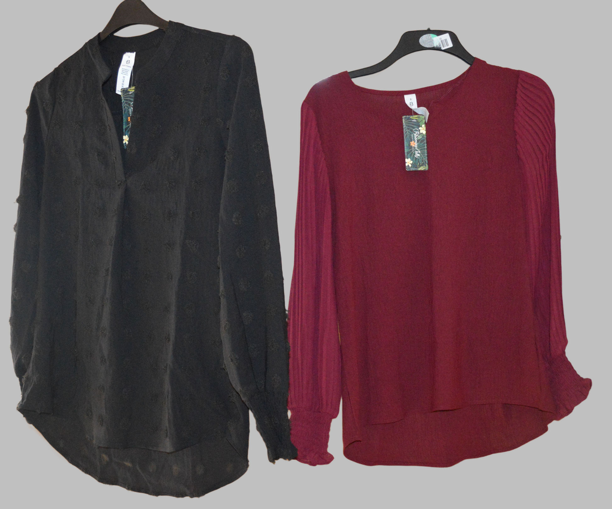 Women’s Top Bundle – Black & Red, Size S - TMD167207