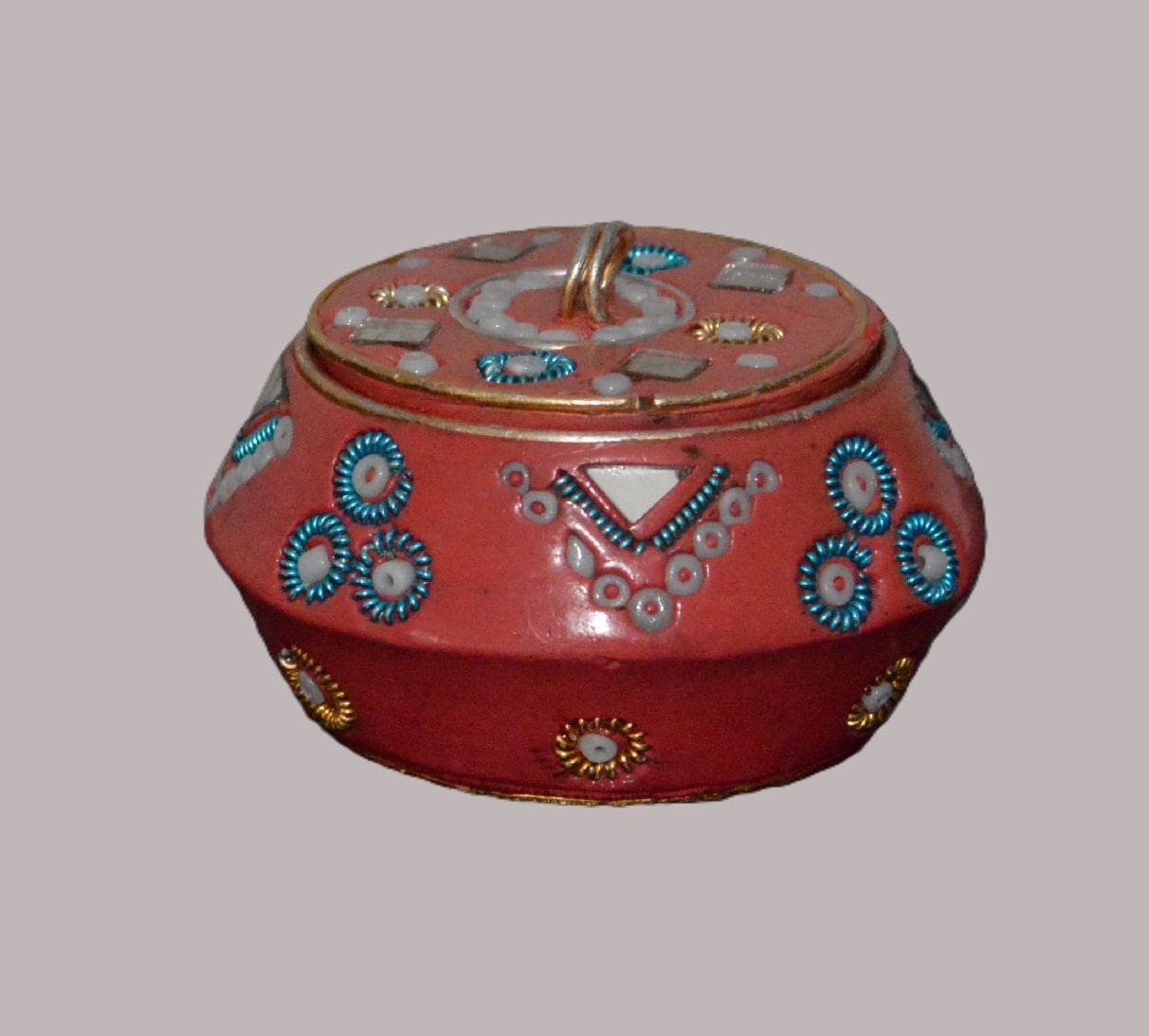 PINK LIDDED TRINKET POT - TMD167207