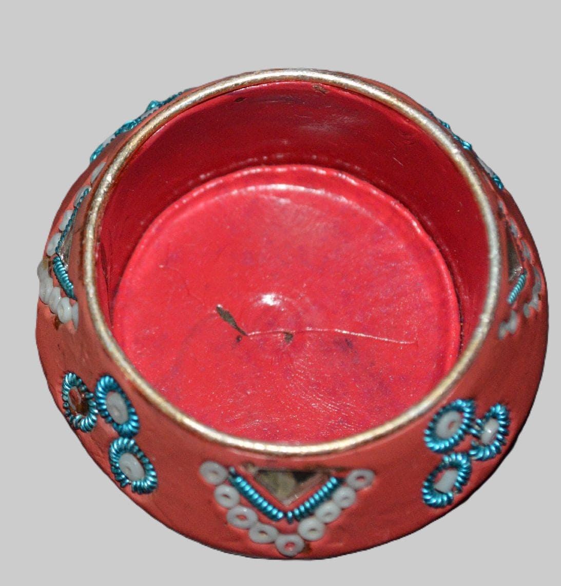 PINK LIDDED TRINKET POT - TMD167207