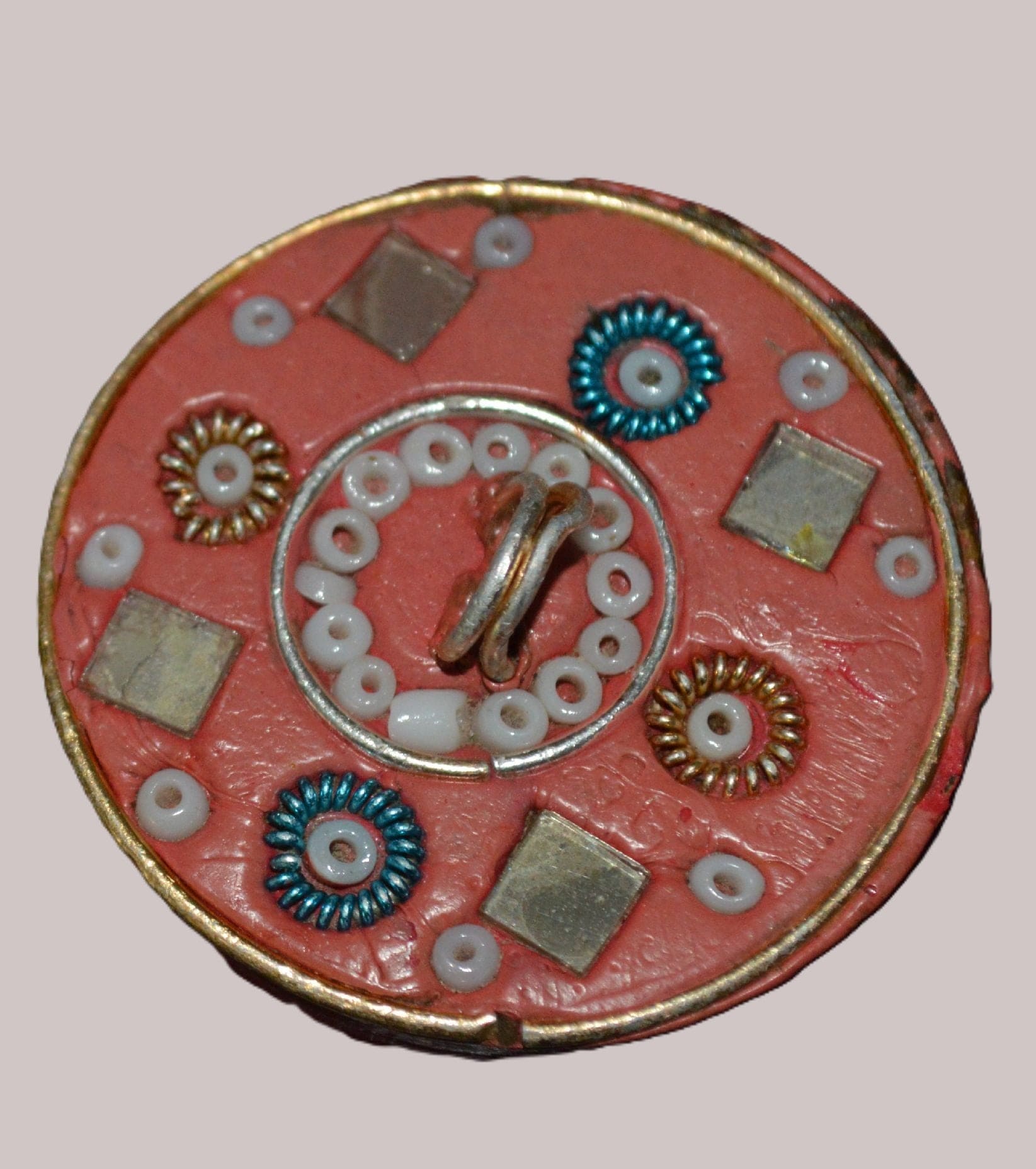 PINK LIDDED TRINKET POT - TMD167207