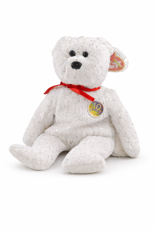 Beanie Babies Decade Anniversary Bear"