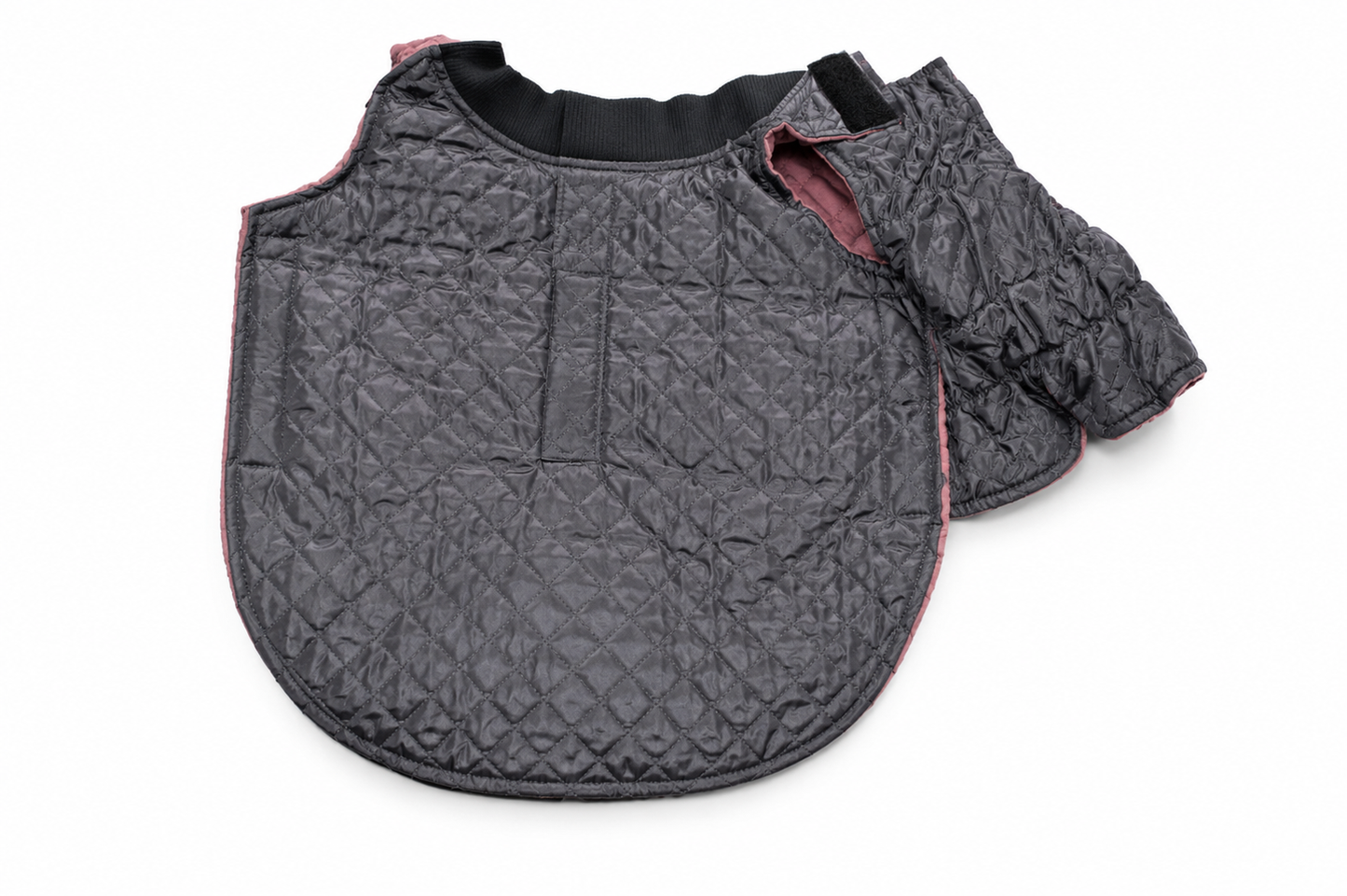 Morezi Dog Coat Winter Water Resistant Reflective Harness Hole Pink Large