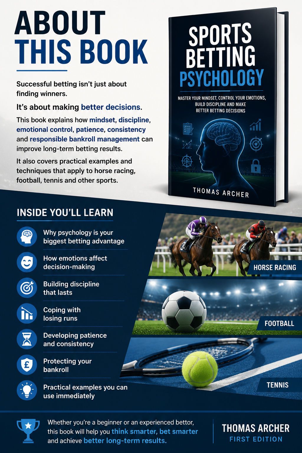 Sports Betting Psychology by Thomas Archer (Digital PDF)