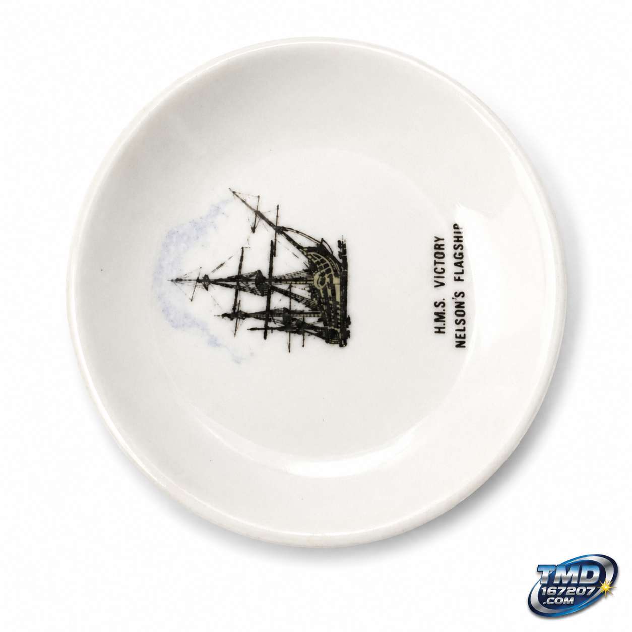 Finsbury Miniature Collector Plate HMS Victory Nelson’s Flagship