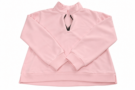 Fangjin Women's 1/4 Zip Sweatshirt – Pink – Size Small