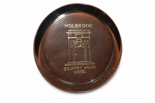 Holbrook Country House Hotel Glass Paperweight Collectible
