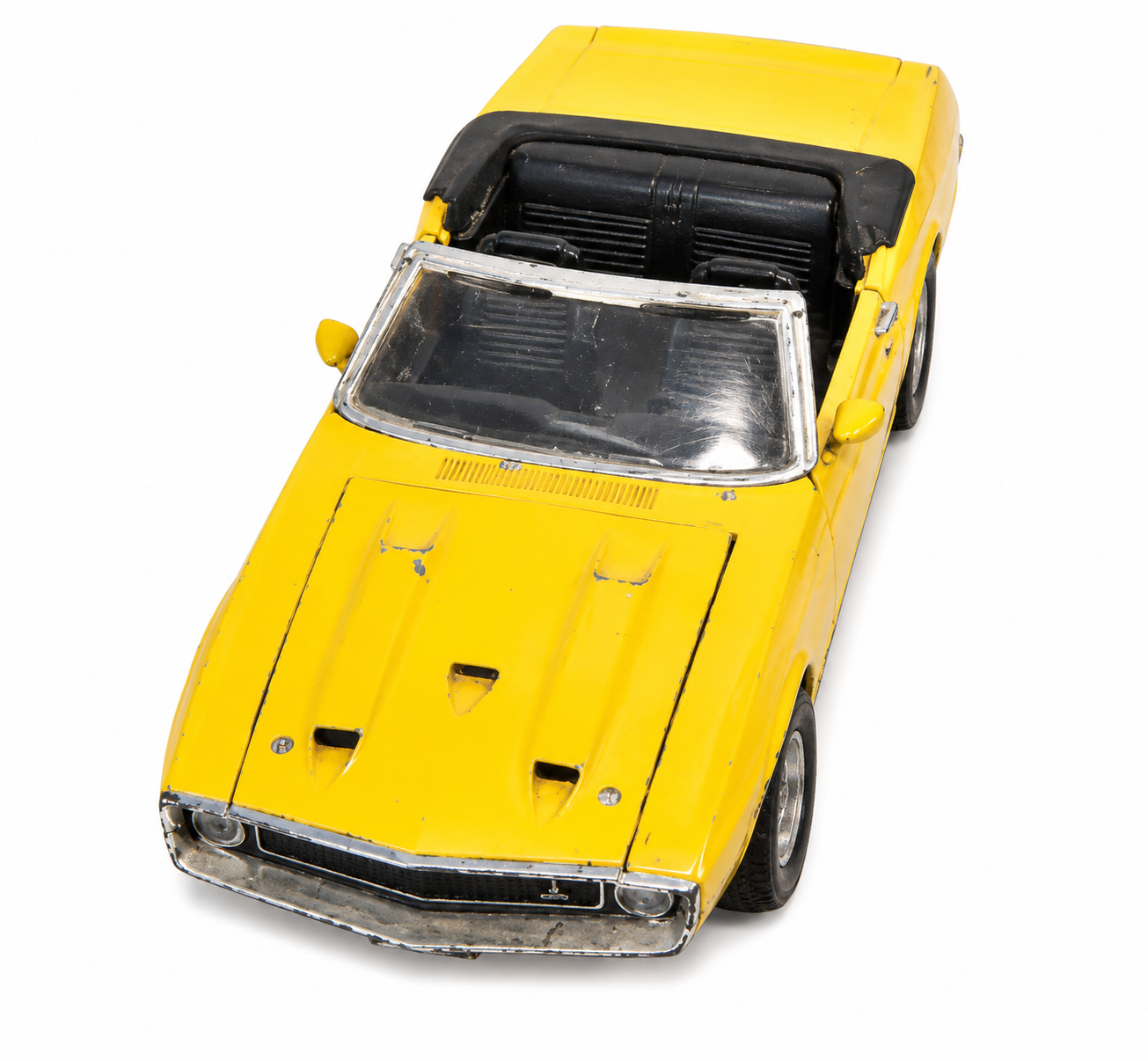 ERTL American Muscle 1969 Shelby GT500 Yellow 1:18 Scale Diecast