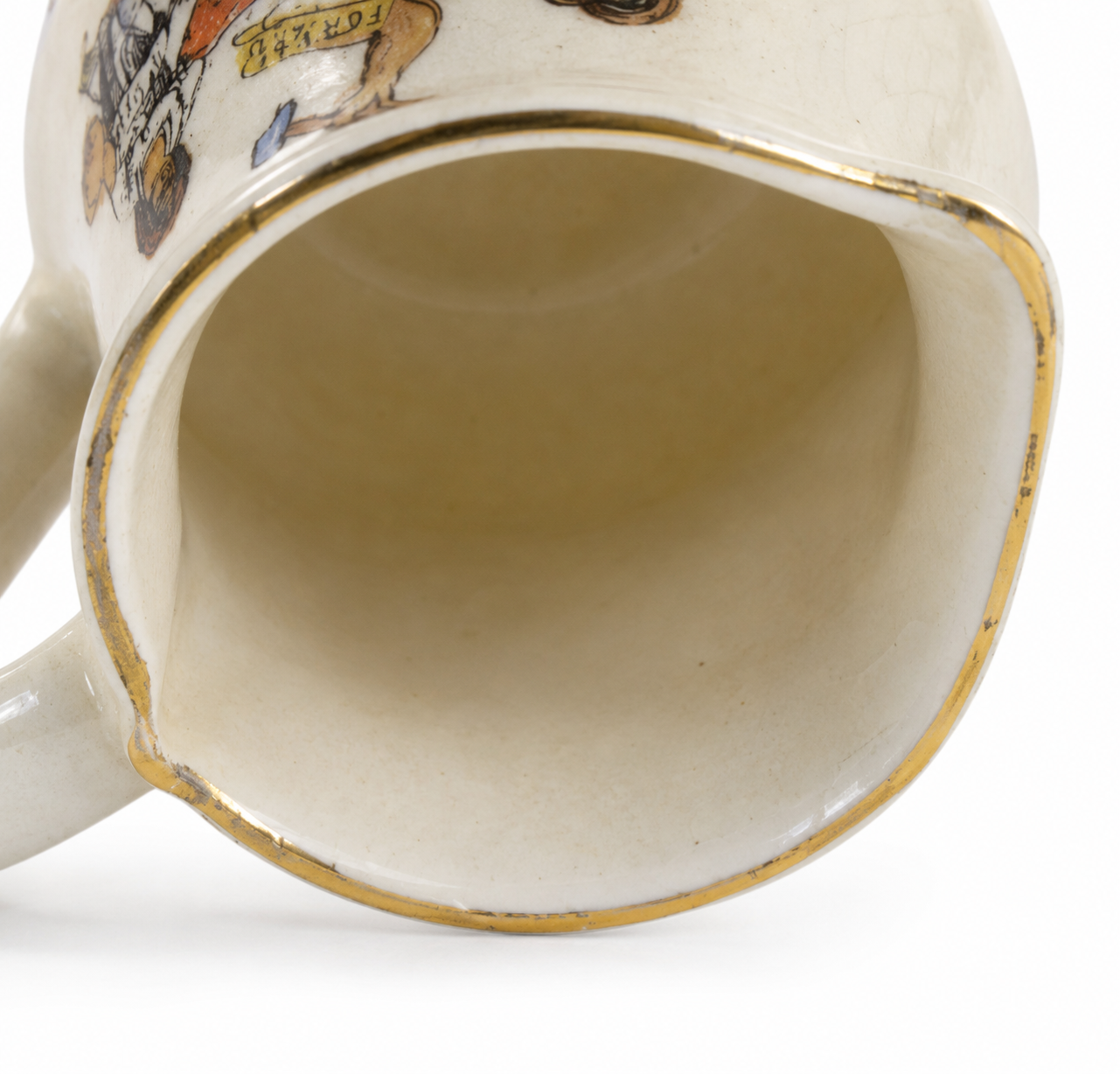Arcadian Crested Ware Birmingham Jug & Ceramic Souvenir Piece – Previously Owned