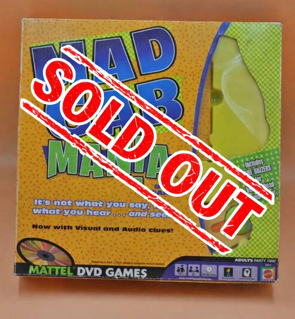 BOXED GAME MAD GAB MANIA