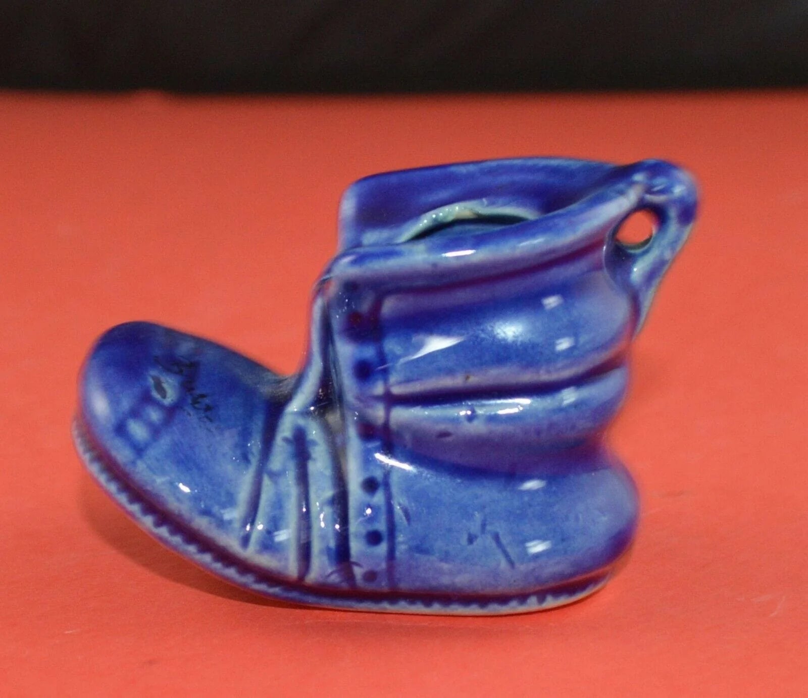 Ornamental Blue & Brown Boot Duo £7.50 FREE UK POSTAGE - TMD167207
