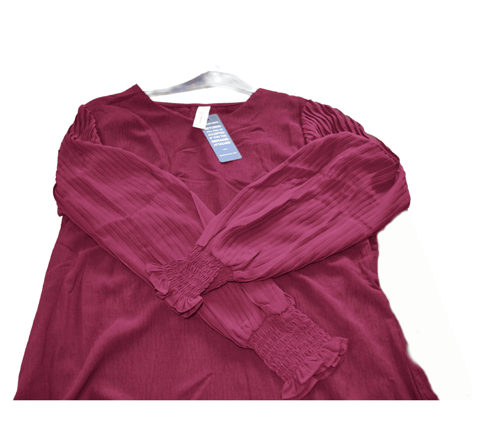 Blooming Jelly Women's Dark Red Top - TMD167207