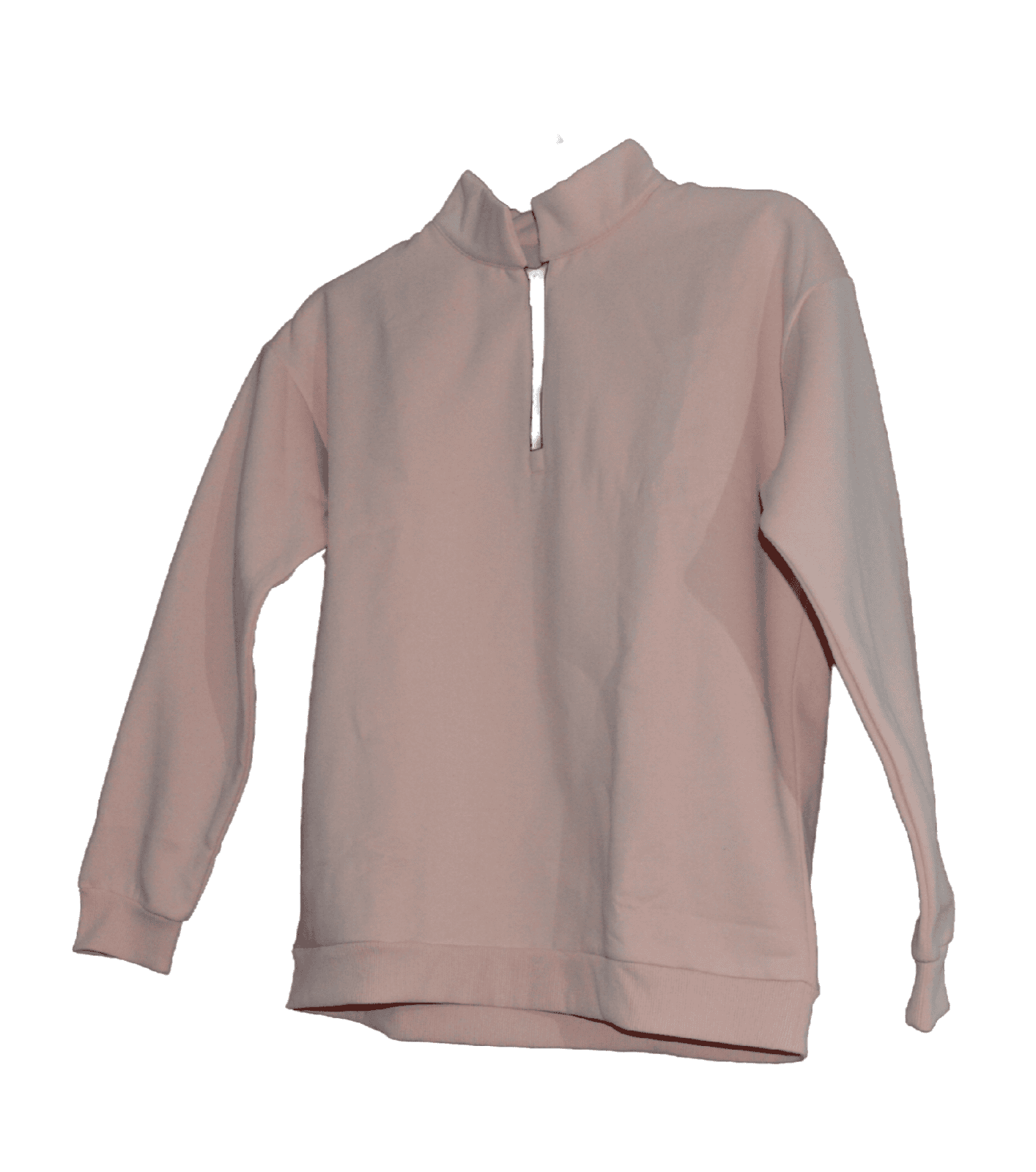 Fangjin Women's 1/4 Zip Sweatshirt - Pink - TMD167207