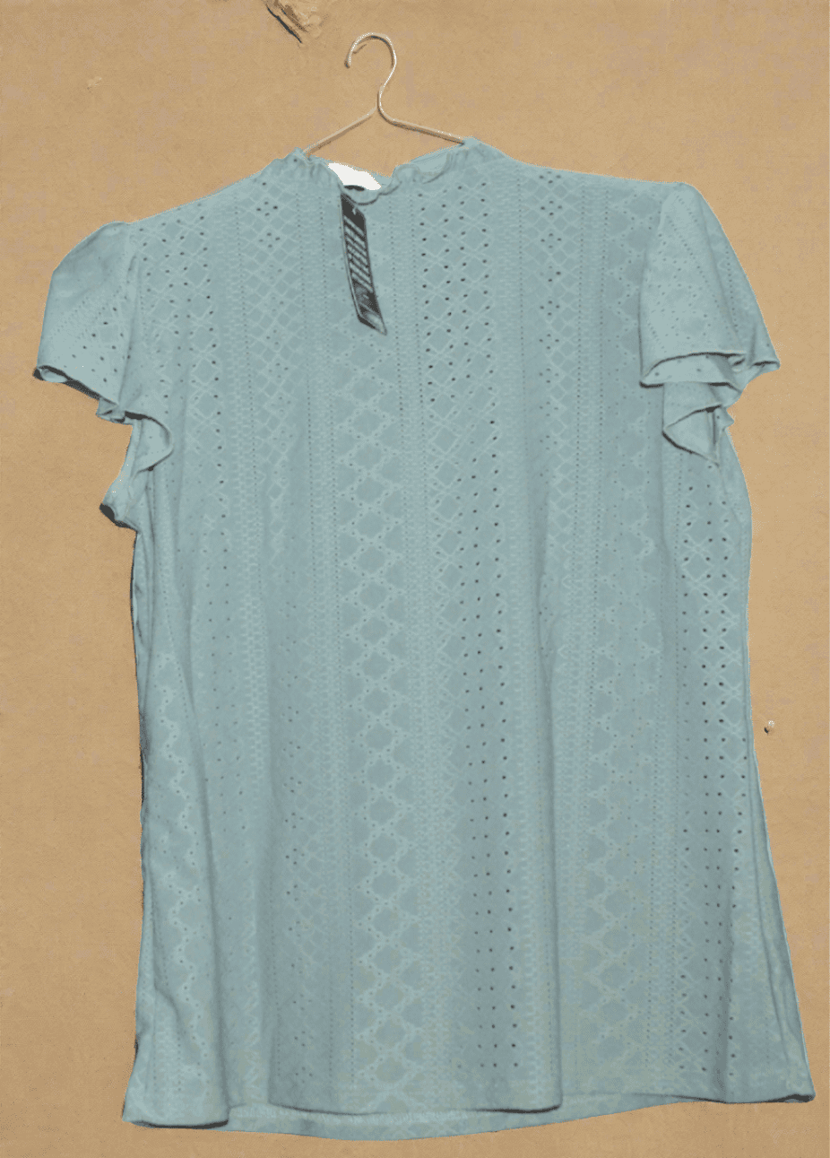 BLOOMING JELLY WOMENS GREEN SHORT SLEEVE TOP LARGE - TMD167207