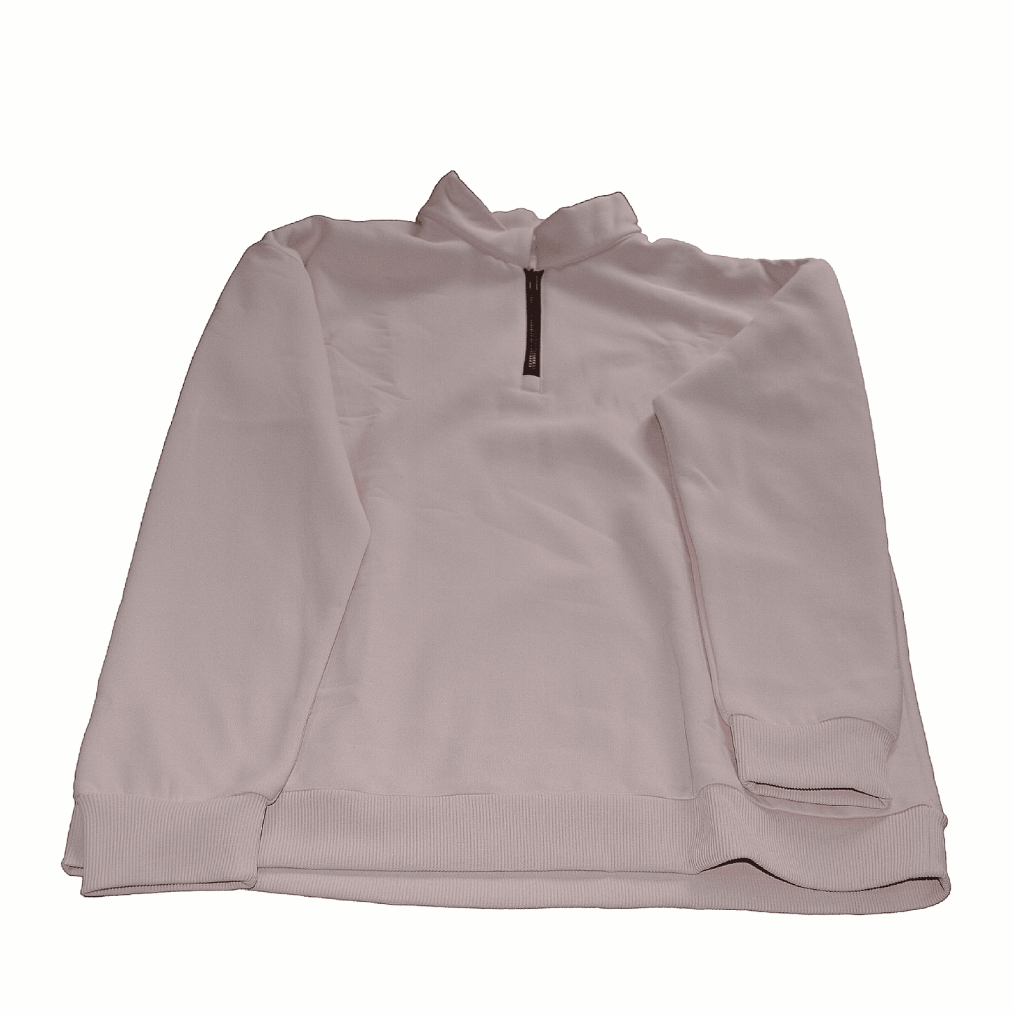 Fangjin Women's 1/4 Zip Sweatshirt - Pink - TMD167207