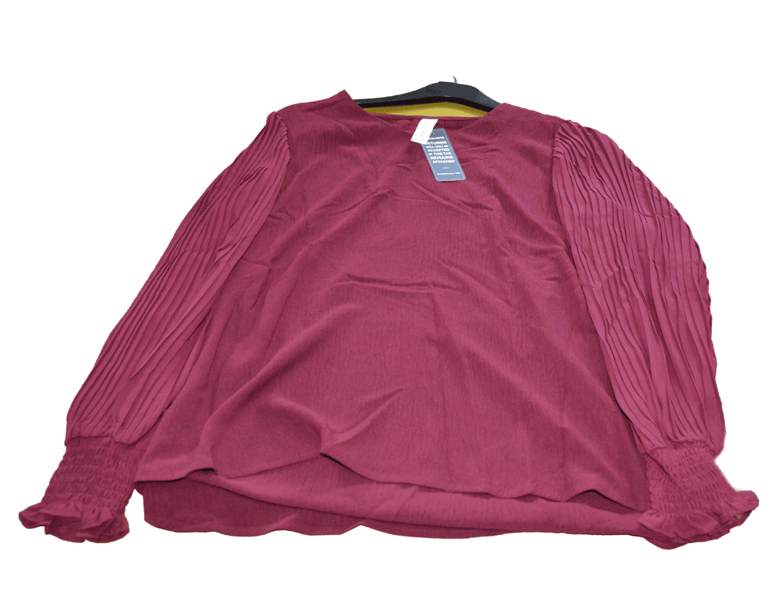 Blooming Jelly Women's Dark Red Top - TMD167207