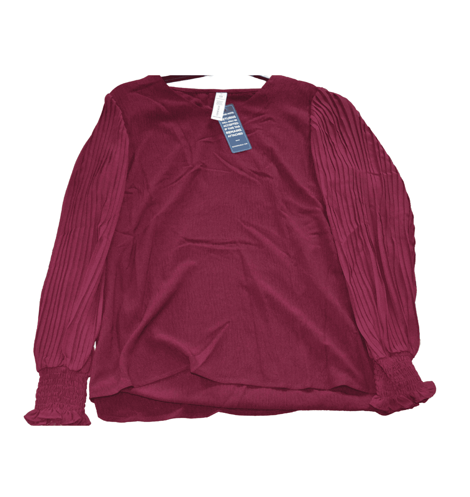 Blooming Jelly Women's Dark Red Top - TMD167207