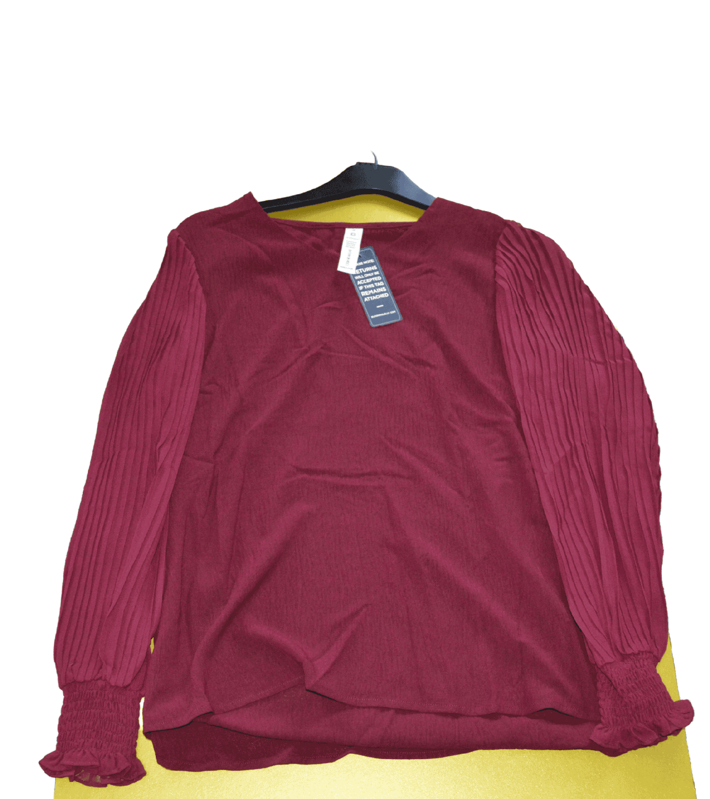 Blooming Jelly Women's Dark Red Top - TMD167207