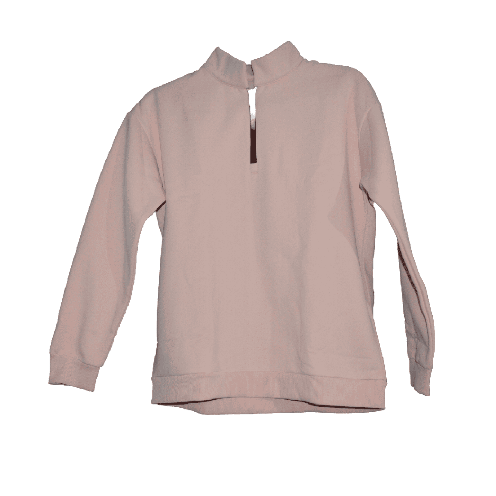 Fangjin Women's 1/4 Zip Sweatshirt - Pink - TMD167207
