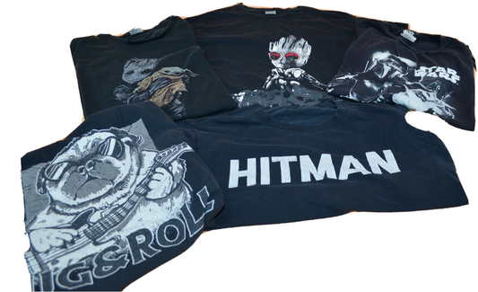 EIGHT CHARACTER BOYS T SHIRTS MANDALORIAN GROOT & OTHERS - TMD167207