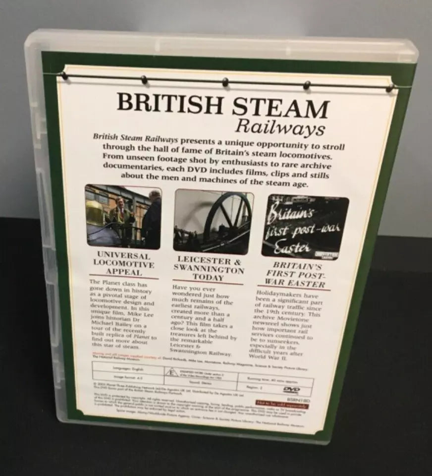 DVD Collection: DeAgostini British Steam Railways - TMD167207