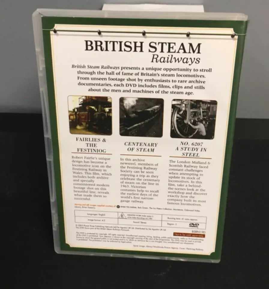 DVD Collection: DeAgostini British Steam Railways - TMD167207