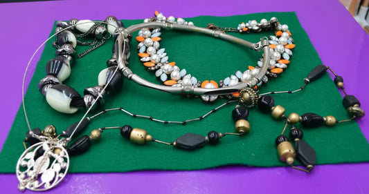Curated Jewellery Set – Zara Statement Necklace + 4 Eclectic Designs