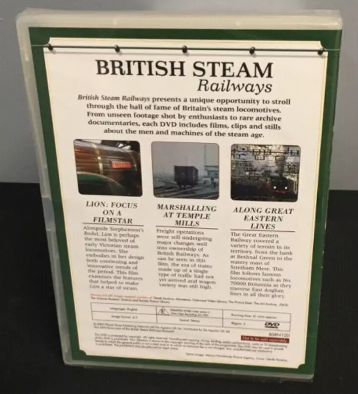 DVD Collection: DeAgostini British Steam Railways - TMD167207
