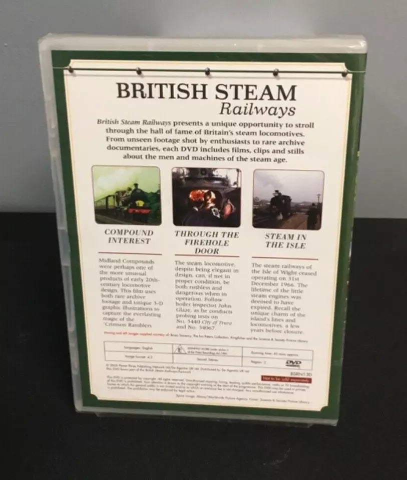 DVD Collection: DeAgostini British Steam Railways - TMD167207