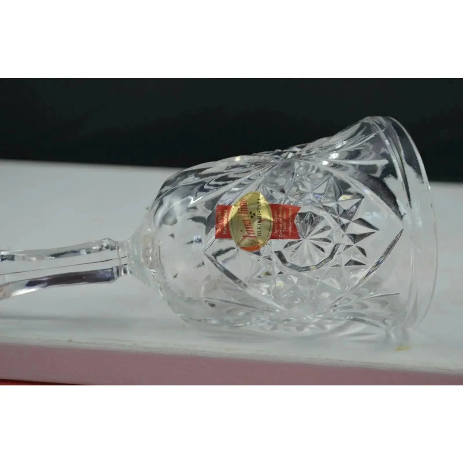24% LEAD CRYSTAL CUT GLASS BELL ANNA HUTTE BLEIKRISTALL | LEAD CRYSTAL - TMD167207