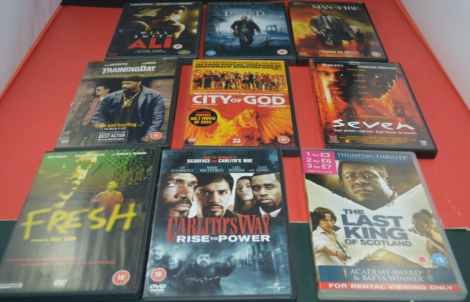 9 DVD'S FOR SALE VARIOUS TITLES GOOD CONDITION | DVD'S FOR SALE - TMD167207