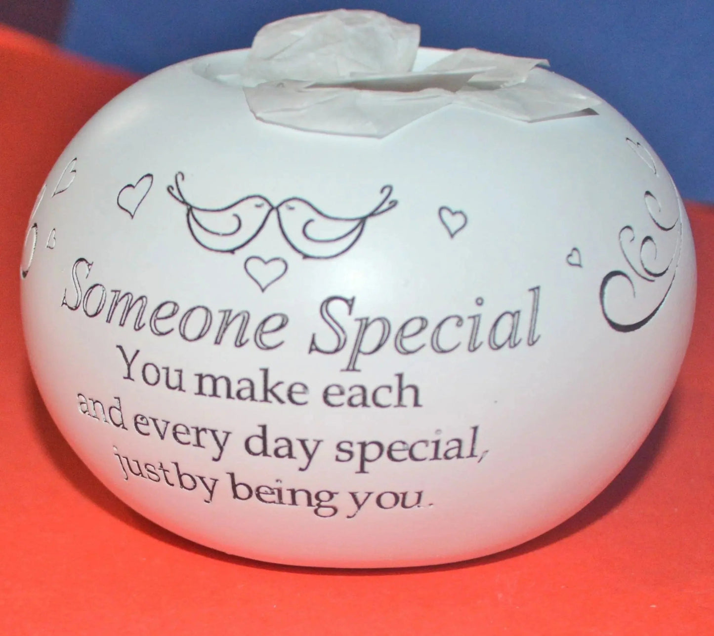 BRAND NEW SAID WITH SENTIMENT TEA LIGHT CANDLE HOLDER SOMEONE SPECIAL - TMD167207