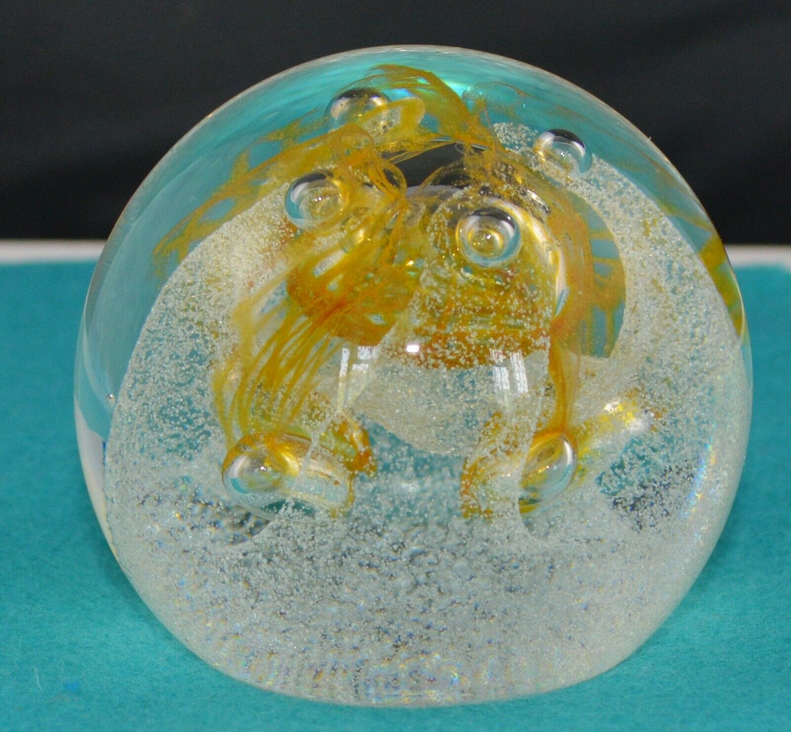 CAITHNESS PAPERWEIGHT CONGRATULATIONS(PREVIOUSLY OWNED) GOOD CONDITION - TMD167207