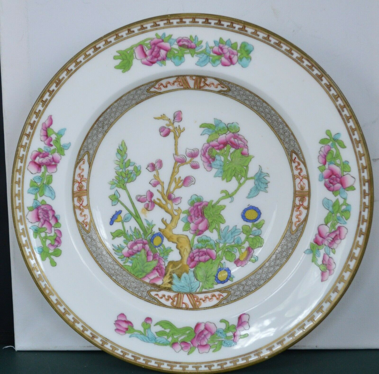 COALPORT SHALLOW DISH INDIAN TREE DESIGN(PREVIOUSLY OWNED) GOOD CONDITION - TMD167207