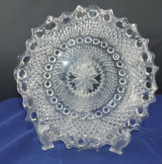 CUT GLASS DISH(PREVIOUSLY OWNED) GOOD CONDITION - TMD167207
