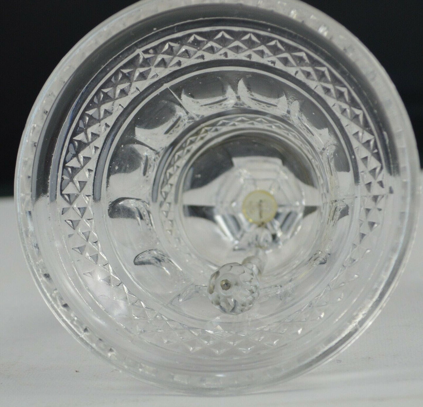 DECORATIVE CUT GLASS BELL(PREVIOUSLY OWNED) GOOD CONDITION - TMD167207