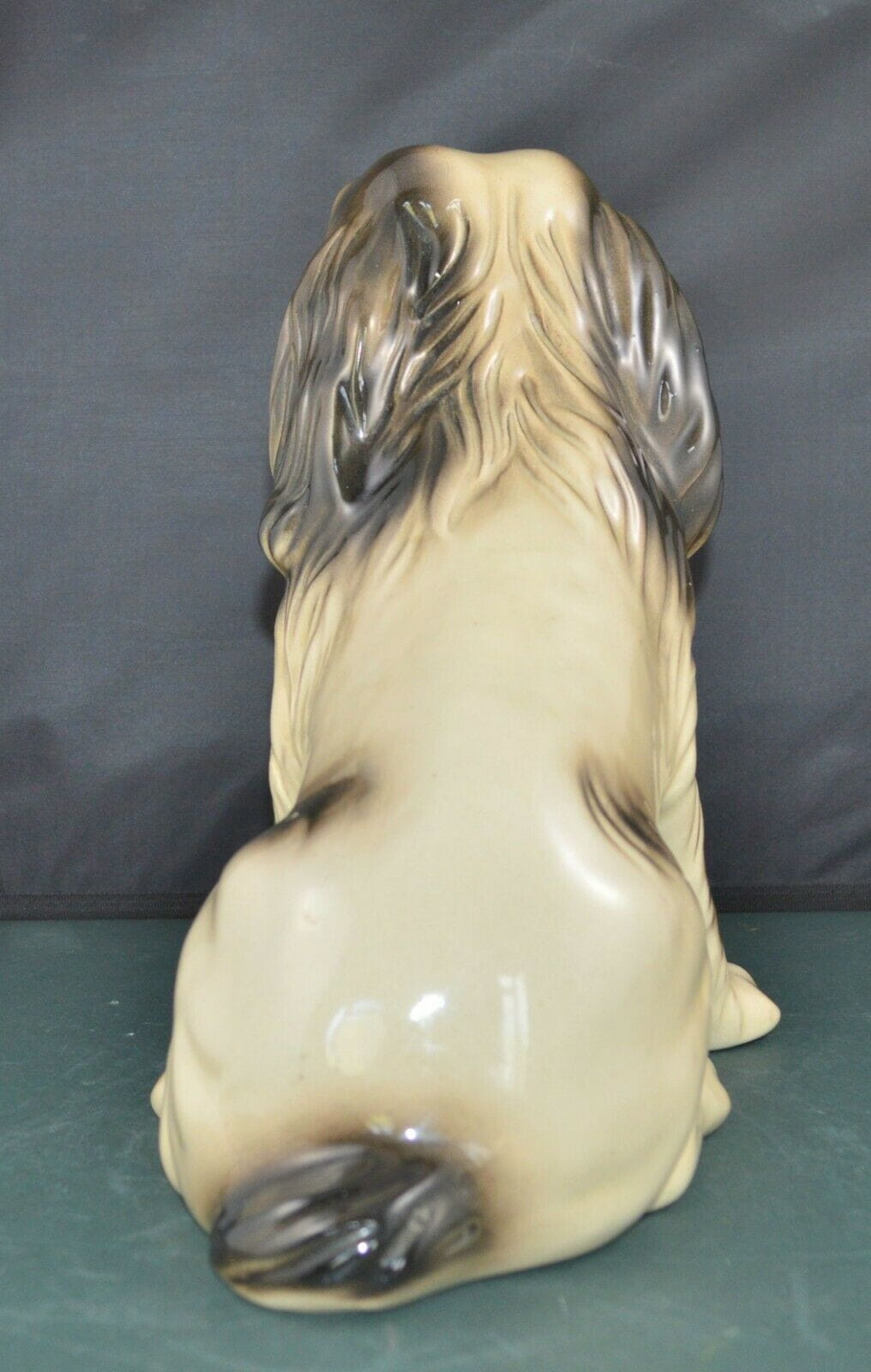 DECORATIVE DOG ORNAMENT SAD LOOKING SPANIEL FIGURINE(PREVIOUSLY OWNED) GOOD CONDITION - TMD167207