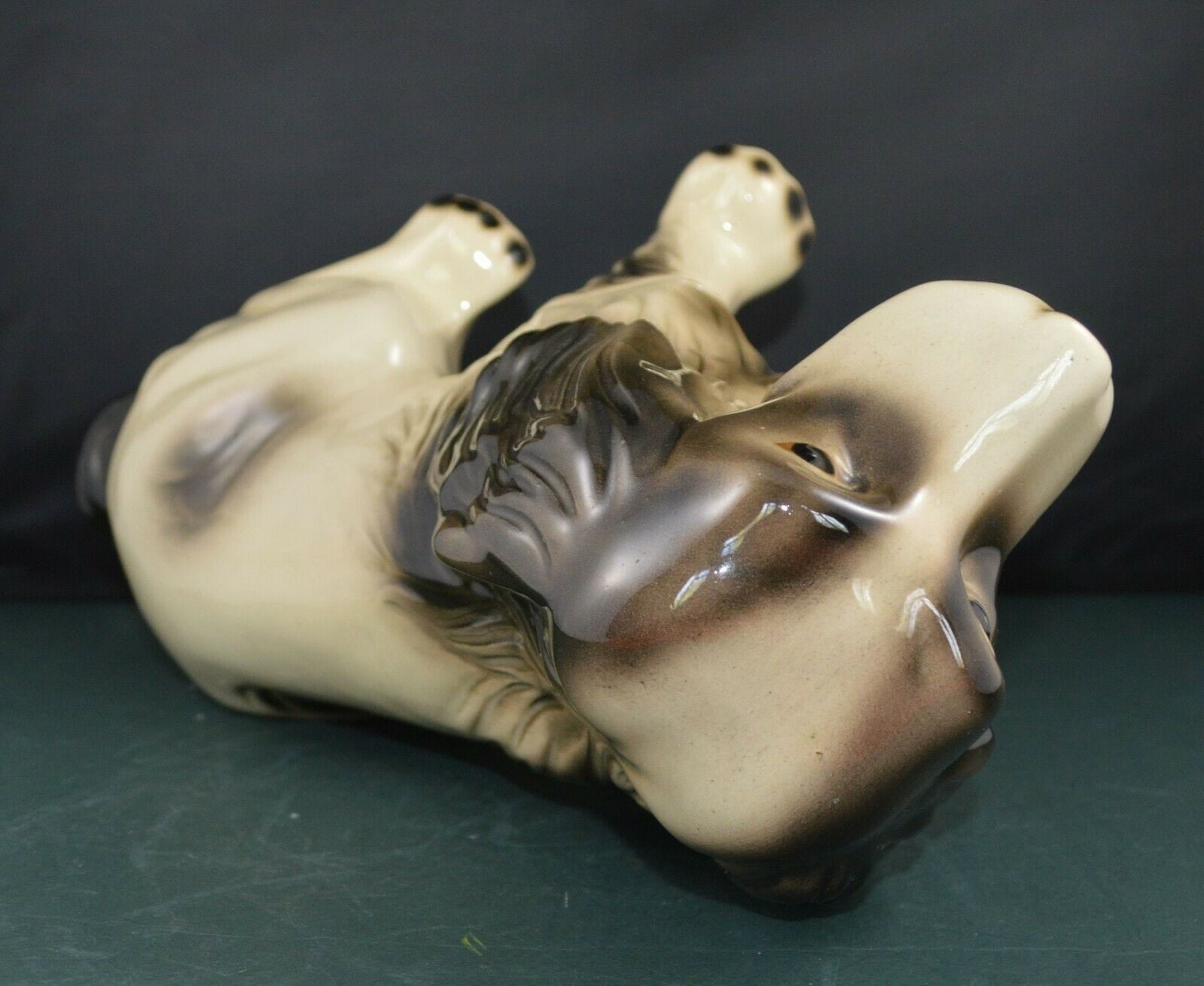 DECORATIVE DOG ORNAMENT SAD LOOKING SPANIEL FIGURINE(PREVIOUSLY OWNED) GOOD CONDITION - TMD167207