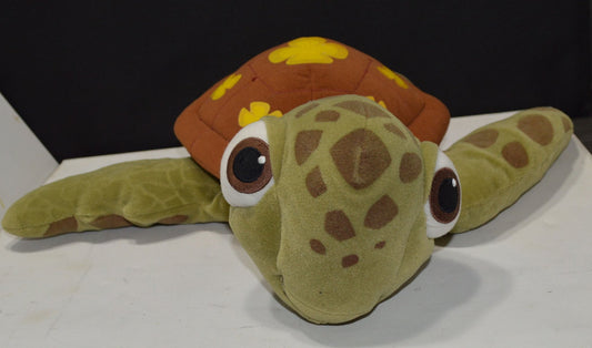 DISNEY SOFT TOY FINDING NEMO TURTLE CRUSH(PREVIOUSLY OWNED)VERY GOOD CONDITION - TMD167207