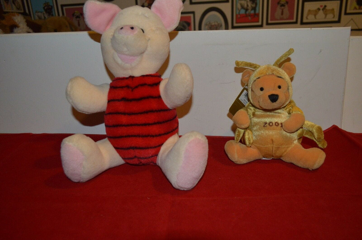 DISNEY WINNIE THE POOH AND A PIGLET SOFT TOYS(PREVIOUSLY OWNED) - TMD167207