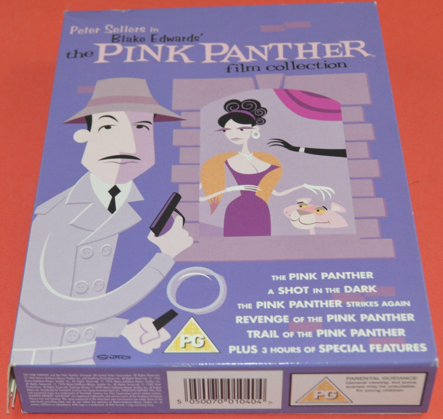 DVD BOX SET PINK PANTHER FILM COLLECTION(PREVIOUSLY OWNED) GOOD CONDITION - TMD167207